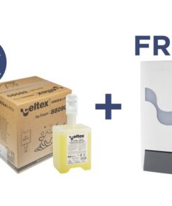 Voordeelbundel Celtex handzeep met gratis zeepdispenser     Megamini Formatic