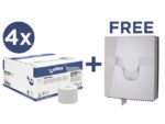 Voordeelbundel Celtex toiletpapier met gratis Megamini      Revolver dispenser