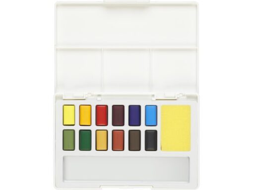 Waterverf Faber-Castell in box met 12 kleuren
