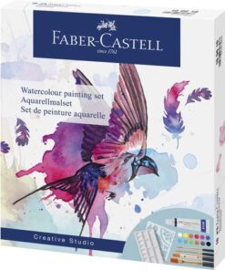 Waterverfset Faber-Castell 18-delig