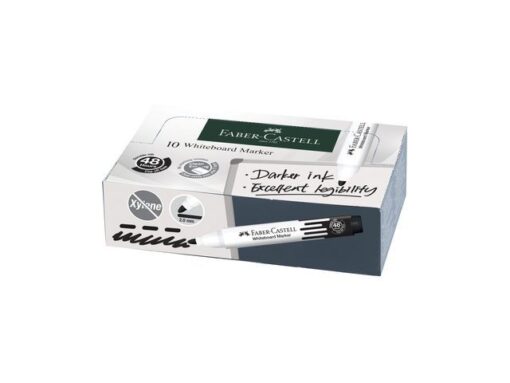 Whiteboardmarker Faber-Castell zwart