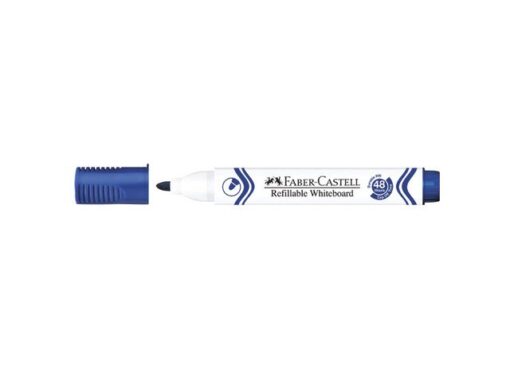 Whiteboardmarkers Faber-Castell set 4 stuks                 zwart,groen,rood,blauw