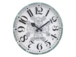 Witte Gear Klok - Grote Wandklok - 50cm - Bewegende         tandwielen - "Henry" - NeXtime