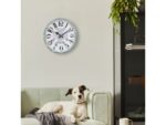 Witte Gear Klok - Grote Wandklok - 50cm - Bewegende         tandwielen - "Henry" - NeXtime