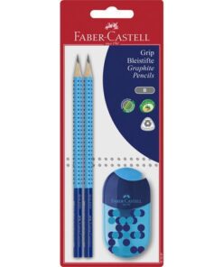 Potlood Faber-Castell Grip 2001 met puntenslijper op BC