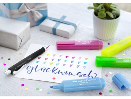 Tekstmarker Faber-Castell 1546 blauw