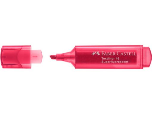 Tekstmarker Faber-Castell 1546 rood