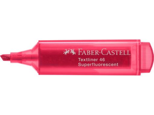 Tekstmarker Faber-Castell 1546 rood