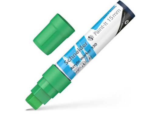 Acryl Marker Schneider Paint-it 330 15mm groen