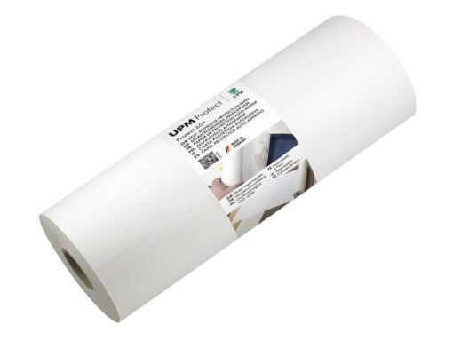 Afdekpapier UPM zelfklevend P60+ Protect 22,5cmx50meter