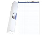 Flipoverpapier Kangaro blanco / ruit 65x100cm micro         perforatie 50 vel opgerold in verzenddoos