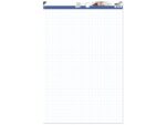 Flipoverpapier Kangaro blanco / ruit 65x100cm micro         perforatie 50 vel opgerold in verzenddoos