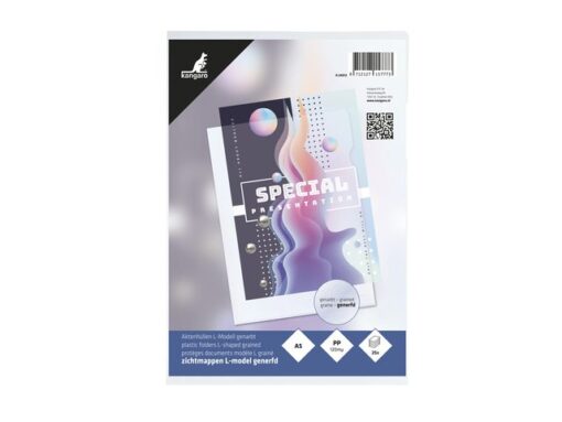 L-map Kangaro A5 PP 120 micron transparant generfd krimp a  25