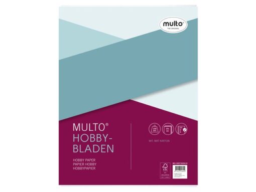 Ringbandinterieur Multo A4 23r hobbybladen 140 grams 20 vel