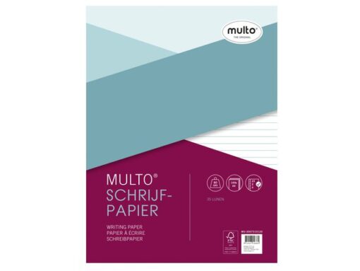 Ringbandinterieur Multo A4 23r lijn 80 grams 100 vel
