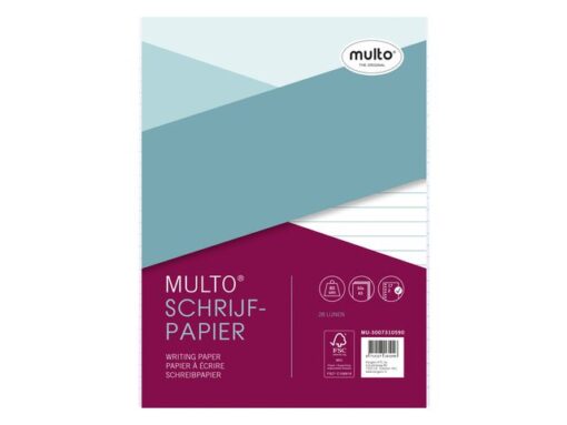 Ringbandinterieur Multo A5 17r lijn 80 grams 50 vel