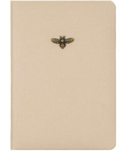 Notitieboek Èccolo Essential Sand Bee lijn ca.13x18cm 80gr. 256pag.