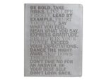 Notitieboek Èccolo Gray Be Bold lijn ca. 20x25cm 80gr.      256pag.