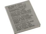 Notitieboek Èccolo Gray Be Bold lijn ca. 20x25cm 80gr.      256pag.