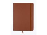 Schetsboek Kangaro A5 cognac PU HC 80 vel 140gr roomwit met elastiek en lint