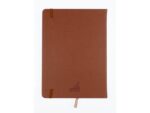 Schetsboek Kangaro A5 cognac PU HC 80 vel 140gr roomwit met elastiek en lint