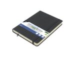 Schetsboek Kangaro A5 cold grey PU HC 80 vel 140gr roomwit  met elastiek en lint