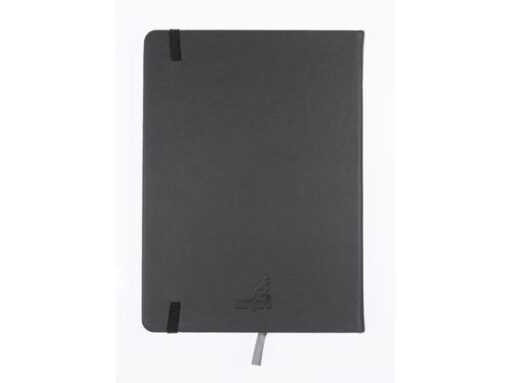 Schetsboek Kangaro A5 cold grey PU HC 80 vel 140gr roomwit  met elastiek en lint