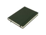 Schetsboek Kangaro A5 forest green PU HC 80 vel 140gr       roomwit met elastiek en lint