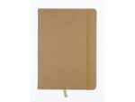 Schetsboek Kangaro A5 taupe PU HC 80 vel 140gr roomwit met  elastiek en lint