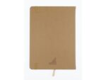 Schetsboek Kangaro A5 taupe PU HC 80 vel 140gr roomwit met  elastiek en lint
