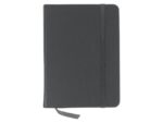 Schetsboek Kangaro A6 cold grey PU HC 80 vel 140gr roomwit  met elastiek en lint
