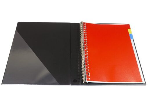 Tabblad Multo A4 23r blanco PP 120 micron 10 delig assorti  kleuren