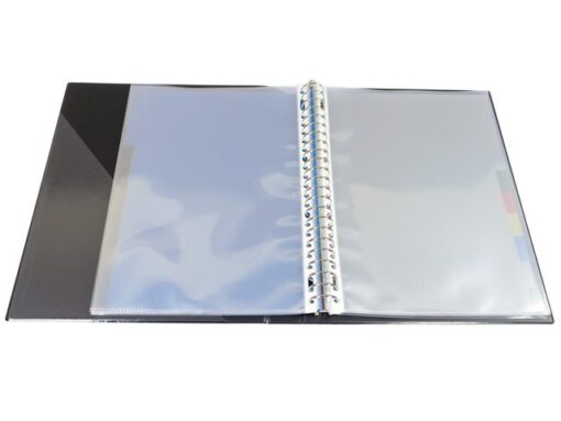 Tabblad Multo A4 23r blanco PP 120 micron 10 delig assorti  kleuren