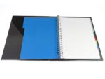 Tabblad Multo A4 23r blanco PP 120 micron 10 delig assorti  kleuren