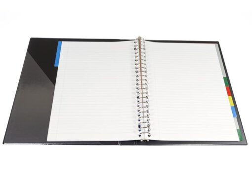 Tabblad Multo A4 23r blanco PP 120 micron 10 delig assorti  kleuren