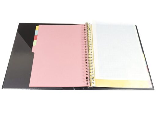 Tabblad Multo A4 23r blanco gerecycled karton 160 grams 10  delig assorti kleuren
