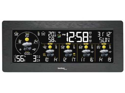 Weerstation Technoline WD 3050 232x100x42mm zwart met 1     buitensensor