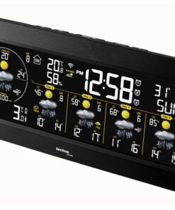 Weerstation Technoline WD 3050 232x100x42mm zwart met 1     buitensensor