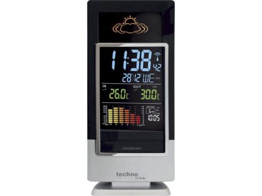 Weerstation Technoline WS 6520 173x140x27mm wit met 1       buitensensor