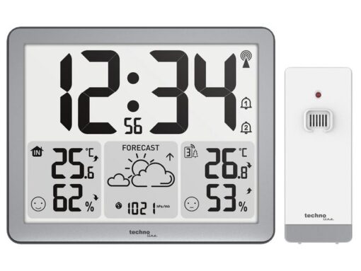 Weerstation Technoline WS 6780 173x140x27mm wit met 1       buitensensor