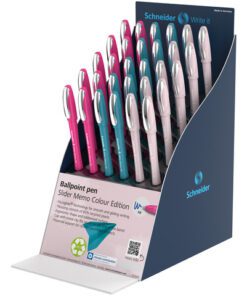 Balpen Schneider Memo XB Colour Edition display 30 stuks