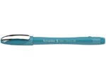 Balpen Schneider Slider Memo Colour Edition XB 1,4mm Teal   blauw schrijvend
