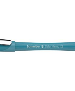 royaal rubberen houder is ontworpen om ontspannen te schrijven zonder de hand te vermoeien. De dop heeft een stevige metalen clip en past op beide uiteinden van de pen. De slijtvaste roestvrijstalen punt garandeert dat de grote inktvoorraad volledig kan worden gebruikt en niet uitloopt. Milieuvriendelijk en grondstofbesparende houder van 85% gerecycled kunststof. Product met financiële klimaatbijdrage: met de aankoop van het product wordt een gecertificeerd klimaatbeschermingsproject gesteund. Houderkleur Teal.