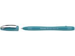 Balpen Schneider Slider Memo Colour Edition XB 1,4mm Teal   blauw schrijvend