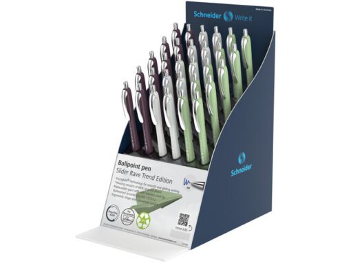 Balpen Schneider Slider Rave XB Trend Edition display 30    stuks.