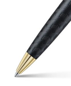 gestructureerd profiel en uitmuntende schrijfprestaties en overbrugt moedig de werelden van het traditionele en het onverwachte. De wereldwijd erkende witte Sheaffer stip