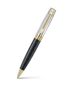 Balpen Sheaffer 300 E9347 Engraved matt black shiny chrome  cap