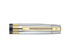 Balpen Sheaffer 300 E9347 Engraved matt black shiny chrome  cap