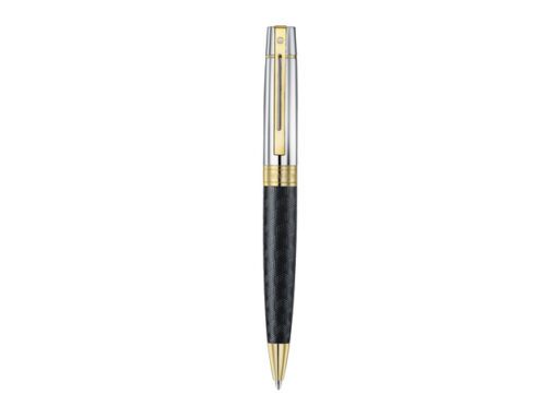 Balpen Sheaffer 300 E9347 Engraved matt black shiny chrome  cap