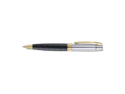 Balpen Sheaffer 300 E9347 Engraved matt black shiny chrome  cap